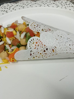 A picture of Jhal muri snacks.