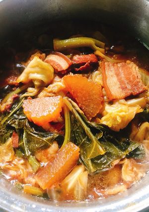 รูปของ ต้มจับฉ่ายหมูสามชั้น