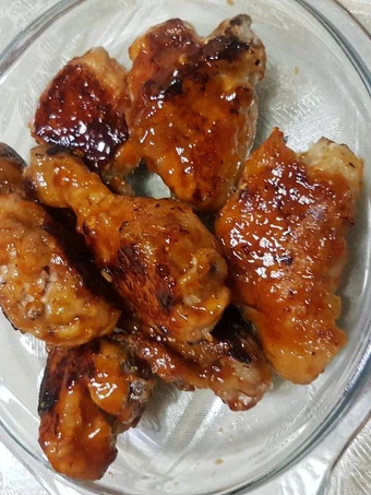 Cara Gampang Membuat Resep Ayam Bakar Lapis Tepung Saus Tomat Madu yang Uenak Anti Ribet, Uenak Banget