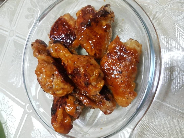 Cara Gampang Membuat Resep Ayam Bakar Lapis Tepung Saus Tomat Madu yang Uenak Anti Ribet, Uenak Banget