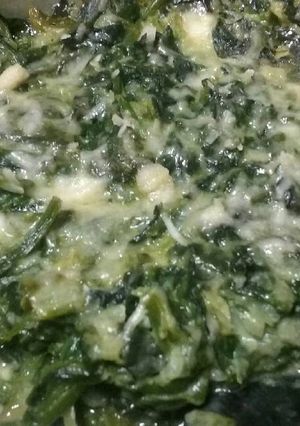 Una foto de Espinaca al horno