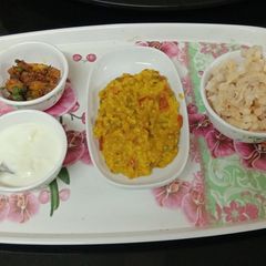A picture of Veg masala khichadi.