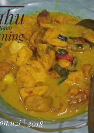 Foto resep Tahu Kuah Kuning