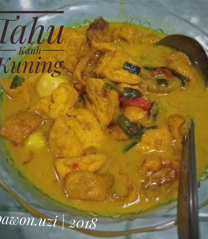 Foto resep Tahu Kuah Kuning