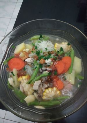 Foto resep Sayur sop ayam
