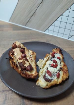 Une photo de Croissant garni