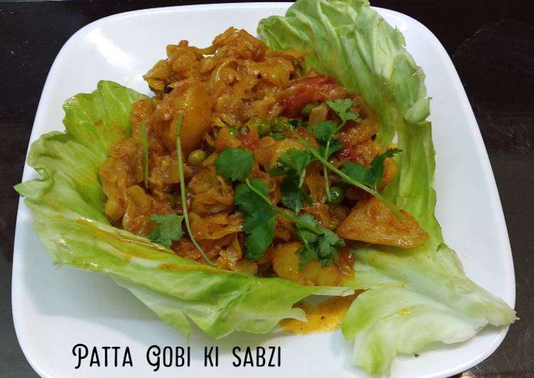 Patta Gobhi ki Sabzi