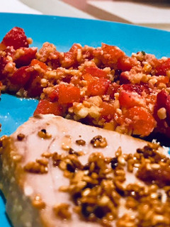 Una foto de Atún con fresas ;)