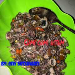 รูปของ Cumi cumi masak hitam