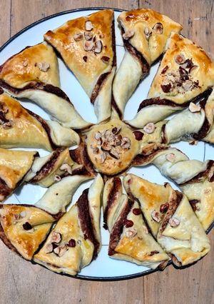 Une photo de Tarte Soleil au Nutella