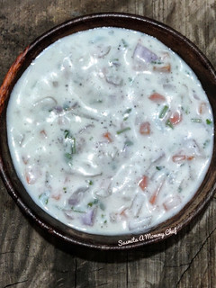 A picture of Curd salad.