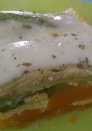 Una foto de Lasaña de verduras (sin harina)