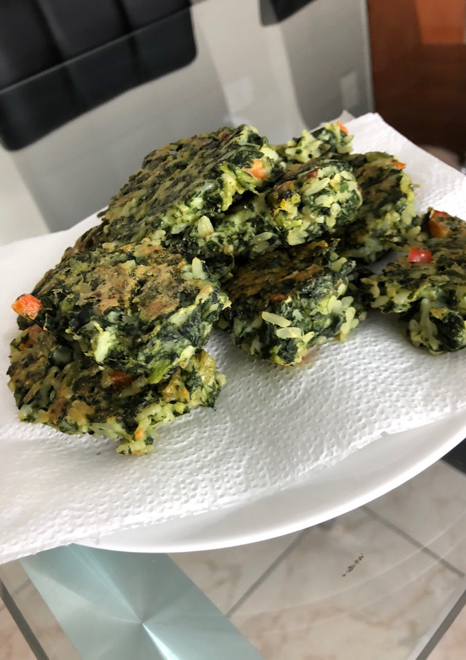 Una foto de Croquetas de acelga y arroz FÁCILES
