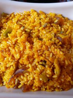 A picture of Native Jollof Rice.