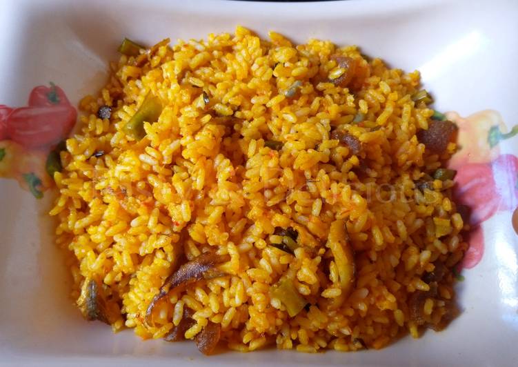 How to Prepare Great Native Jollof Rice | So Appetizing Food Recipe From My Kitchen