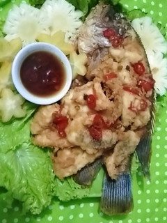 Foto resep Gurame bumbu rujak asem