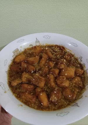 Foto resep Chicken teriyaki wijen