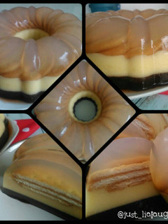 Foto resep Pudding marie regal 3 lapis