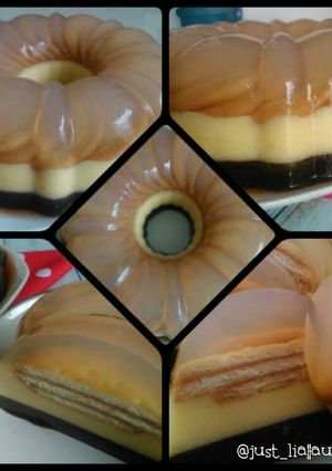 Foto resep Pudding marie regal 3 lapis