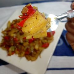 A picture of Potatoes O'Brien.