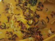 Gambar opor ayam bumbu kuning iris