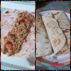 A picture of Paratha roll.