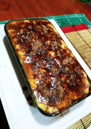 Una foto de Postre de vainilla