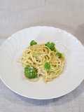 Spaghetti con broccolo romanesco