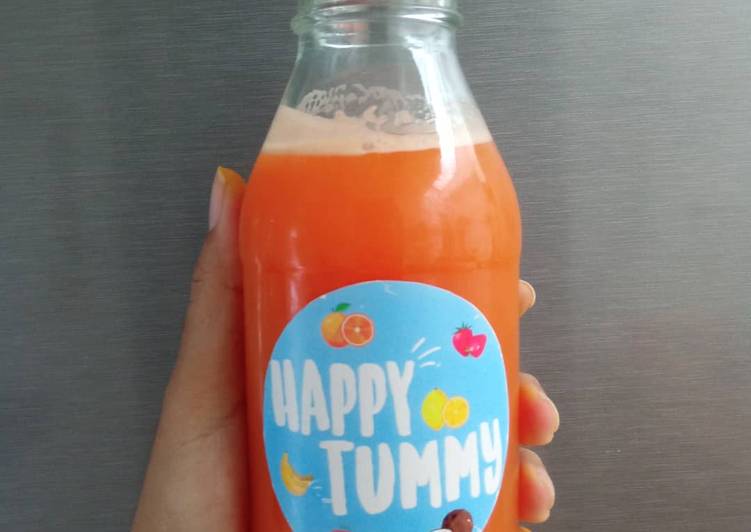 Bagaimana Menyiapkan Orange Sunset juice Enak dan Antiribet
