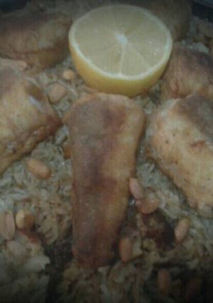 صورة لوصفة مقلوبة سمك 🐟🍚