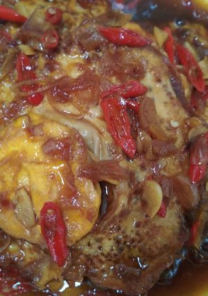 Foto resep Telur Ceplok kuah kecap