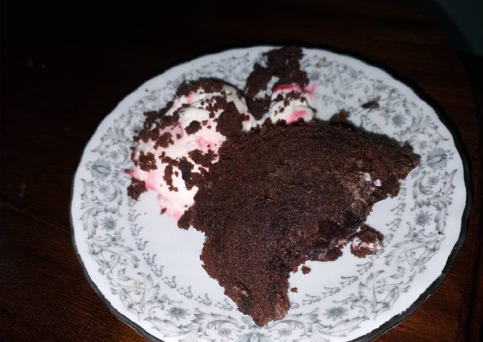 How to Prepare Any-night-of-the-week Easy 5 minutes chocolate mug cake🌰🎂