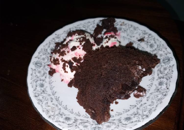 easy 5 minutes chocolate mug cake?? recipe main photo