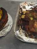 Costilla de res asada