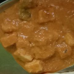 A picture of Paneer masala#Chef Deena#Team trees.
