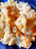 Macarrones con queso gratinados