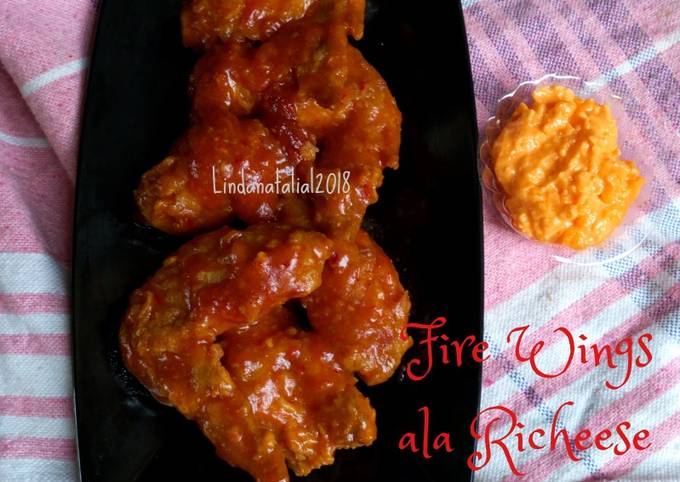 Chicken Fire Wings/Ayam Saus Pedas
