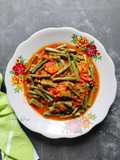 Tumis Pedas Terasi Kacang Panjang