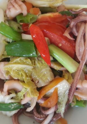 Foto resep Capcay Cumi