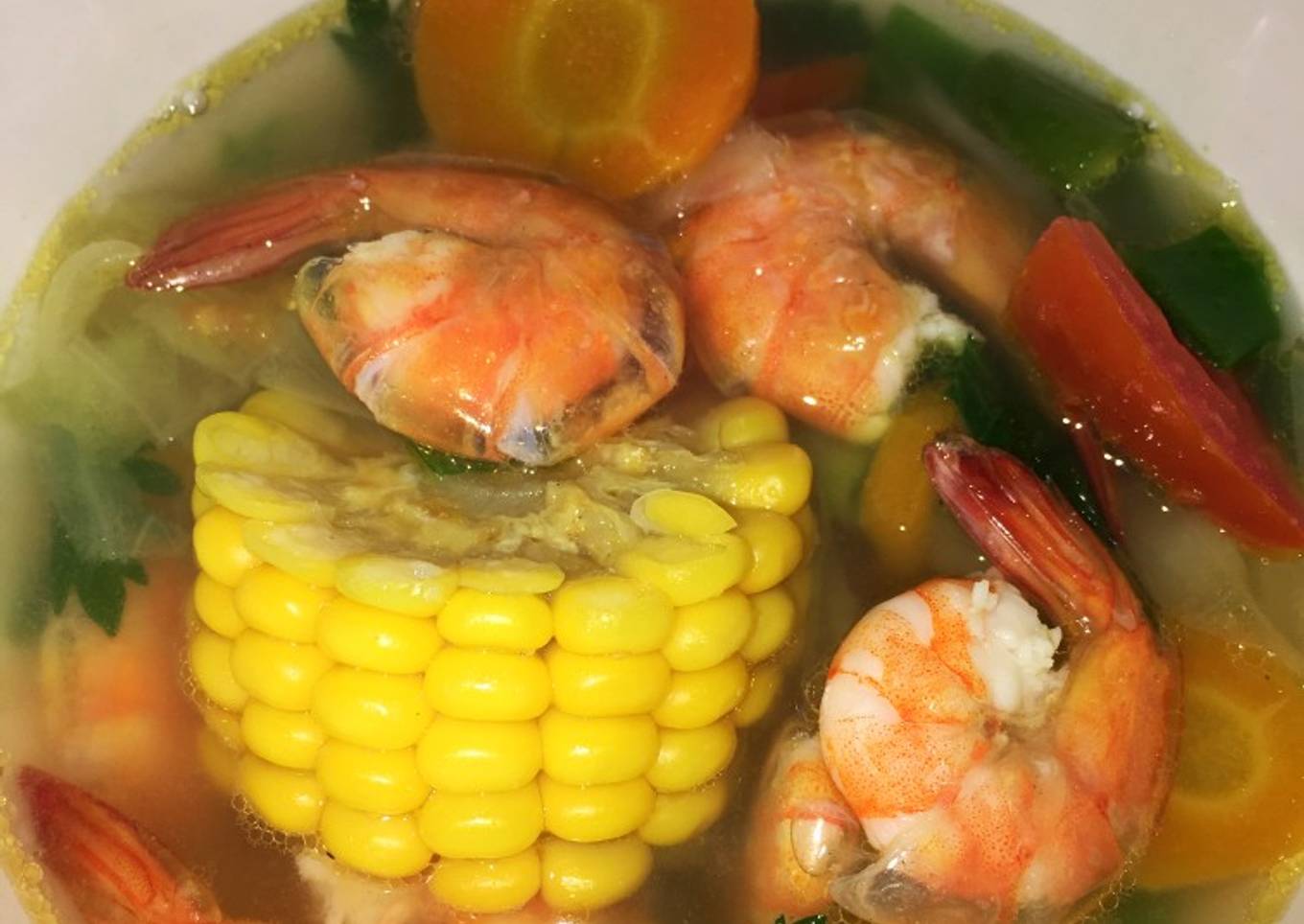 Sup Udang Special Tanpa Minyak