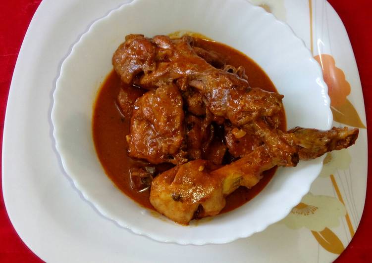 Simple Way to Prepare Tasty Chicken Lajab