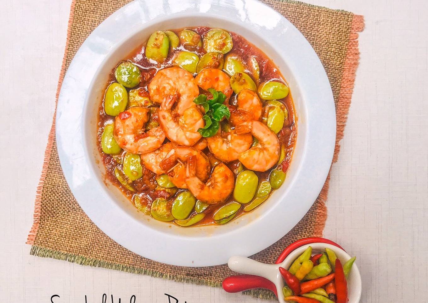 Sambel Udang Pete