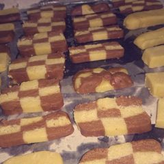 CheckerBoard Cookies #bakingcontest A picture of CheckerBoard Cookies #bakingcontest.