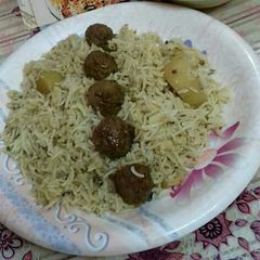 A picture of Moti Pulao #CookpadApp.