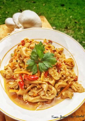 Foto resep Tumis Jamur Telur Wortel