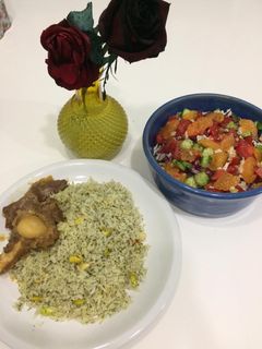 عکسی از دستور پسته پلو مجلسی