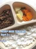 Mpasi Beef Teriyaki (todler 1 tahun)