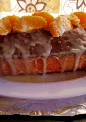 Una foto de Budín de Mandarinas en licuadora