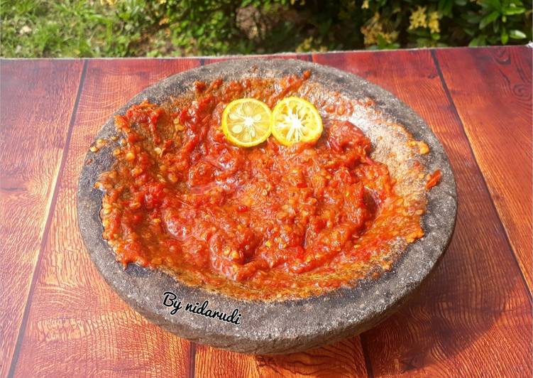 Resep Sambel Terasi Lamongan Anti Gagal