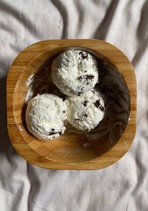 Foto resep Oreo Ice Cream Homemade